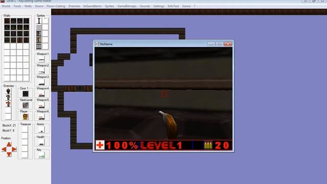 DOOM GAME MAKER (easy 3D game maker studio) смотреть онлайн
