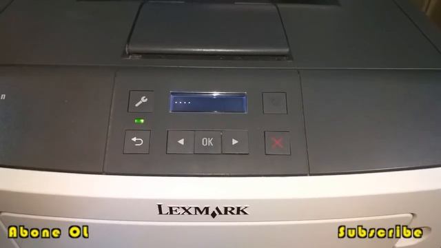Lexmark MS-317dn RESET / Hard Reset / Factory Reset / Resetleme