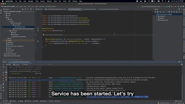 How to Use @PathVariable in Spring Boot [2021] Spring Boot Path Variable смотреть онлайн
