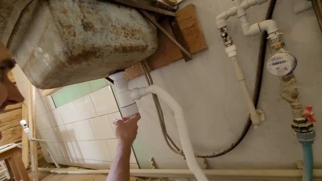 Заменил сифон. Видеоинструкция для людей смотреть онлайн