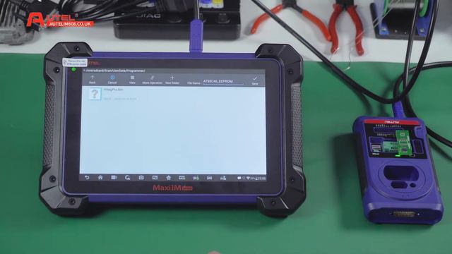 Autel MaxiIM IM608 - read ECU EEPROM 93c46 data With XP400 |Autelim608.co.uk смотреть онлайн