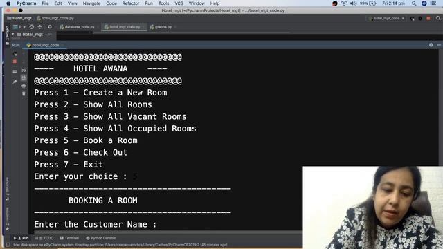 Hotel Management Project Python & MySQL Connectivity for Computer Science & IP 12 CBSE #coding смотреть онлайн