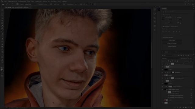 КАК СДЕЛАТЬ КОНТУРНЫЙ СВЕТ?/ СОЧНЫЙ КОНТУРНЫЙ СВЕТ через КАРТУ ГРАДИЕНТА смотреть онлайн