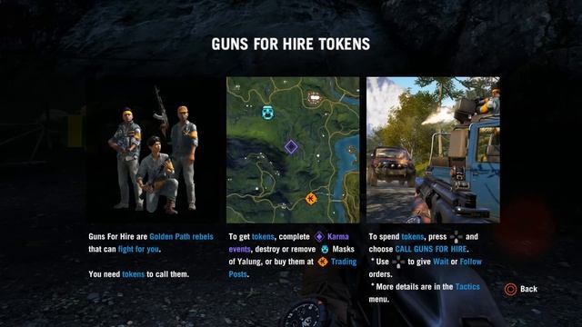 Far Cry 4 - Guns For Hire Tokens (Complete Karma Events to Unlock Upgrades) Information Message PS4 смотреть онлайн