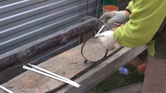 Как самому сделать оголовок для печной трубы из подручных материалов ? смотреть онлайн