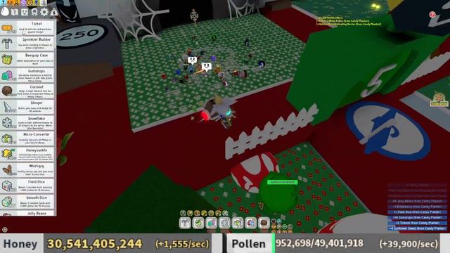 Journey to fuzzy alt #3 (Getting diamond mask and SSA) - Bee Swarm Simulator смотреть онлайн