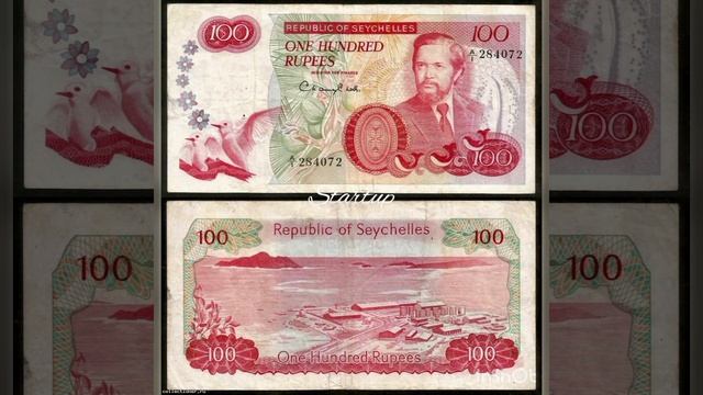 Банкноты мира.Banknotes of the world.Банкноты Сейшельских островов.Seychelles banknotes. Startup-13 смотреть онлайн