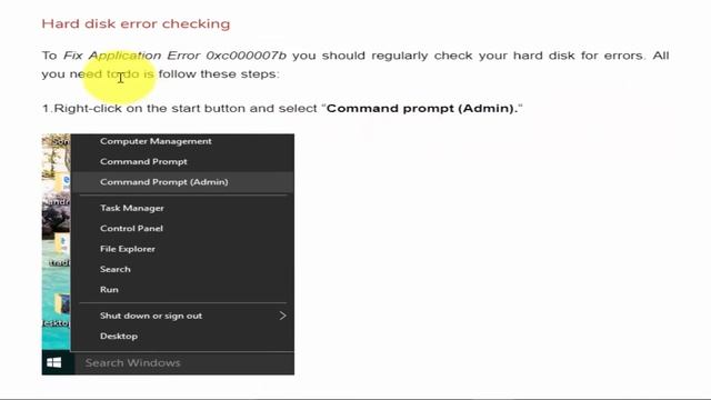 How to Fix Application Error 0xc000007b смотреть онлайн