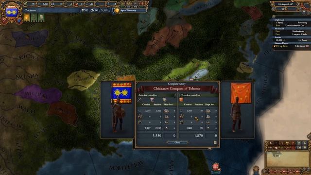 Europa Universalis 4: Third Rome - The New Cahokia - 1 смотреть онлайн