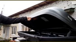 Как выбрать правильный багажник на крышу?АВТОБОКС "WAY-BOX" 480 чёрный/ LADA VESTA SW CROSS