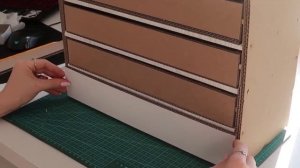 ОРГАНИЗАЦИЯ РАБОЧЕГО МЕСТА ? DIY из КАРТОНА НА БЮДЖЕТЕ.mp4
