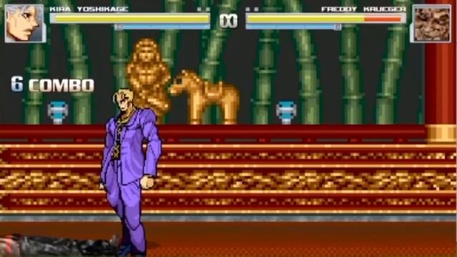 MUGEN - Kira Yoshikage Combos смотреть онлайн