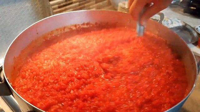 Паста из "красного болгарского перца" смотреть онлайн