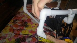 Стойка самоделка для прожектора своими руками!