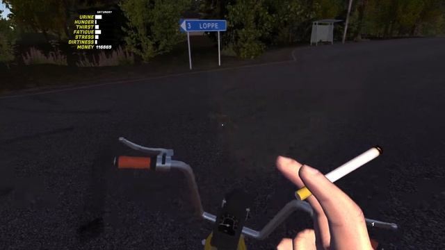 MY SUMMER CAR - TRYING TO MAKE IT HOME ON THE MOPED смотреть онлайн