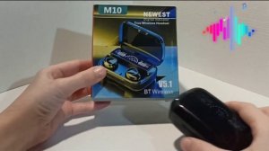 Обзор на беспроводные наушники M10!!