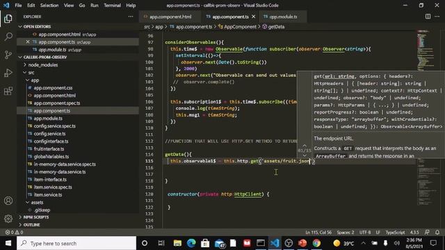 Module7 Part1- The RxJs Library and Observables смотреть онлайн