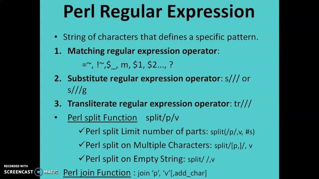 Perl: Scripting Programming Part 24 смотреть онлайн