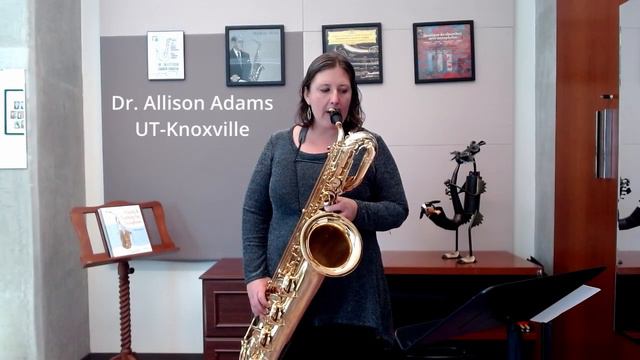 Mid-State Baritone Saxophone Audition Music, 11-12 Set B смотреть онлайн