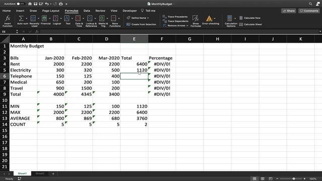 Microsoft Excel Malayalam Tutorial Part-20 (Autosum shortcut key in Excel) смотреть онлайн