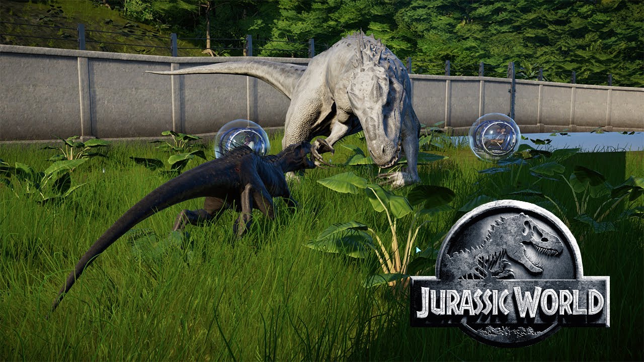 Jurassic World Evolution #28 - Схватка гибридов смотреть онлайн