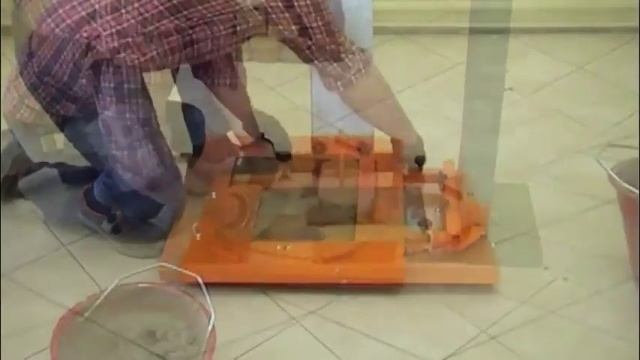 //// Кирпичная винтовая колонна - технология кладки!