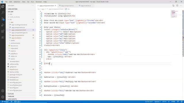How to use Switch Case in Angular | ngSwitch Directive in angular смотреть онлайн