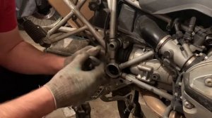 Обслуживание кардана BMW R1200GS часть 1