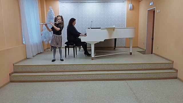 В.А. Моцарт Менуэт из оперы "Дон-Жуан", флейта смотреть онлайн