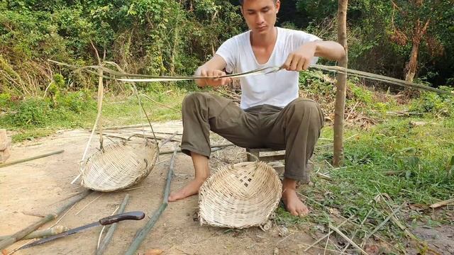 Episode 17 - That Bamboo Catches Fish, Bamboo Basket For Fertilizer, Live With Nature