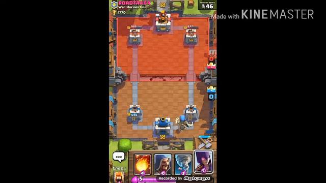 Clash Royal пробую новую колоду смотреть онлайн