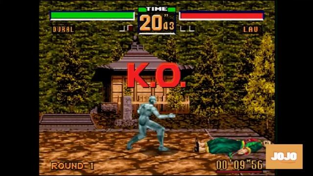 Virtua Fighter II Unlock "DURAL" character SEGA смотреть онлайн