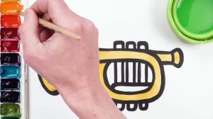 Рисуем фломастерами. Простой милый рисунок. Рисование для детей