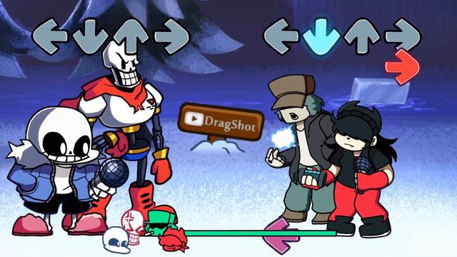 Garcello & Annie vs Sans & Papyrus: Bonedoggle - Friday Night Funkin' смотреть онлайн