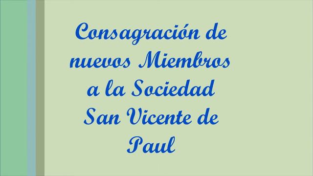 CELEBRACIÓN DE LA FAMILIA VICENTINA. DE LA REGIÓN OCCIDENTAL 2014 смотреть онлайн