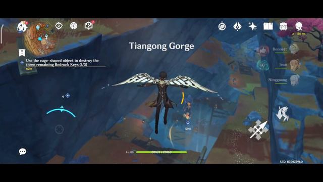 Use the cage-shaped object to destroy the three remaining Bedrock Key | All Location + Guide смотреть онлайн