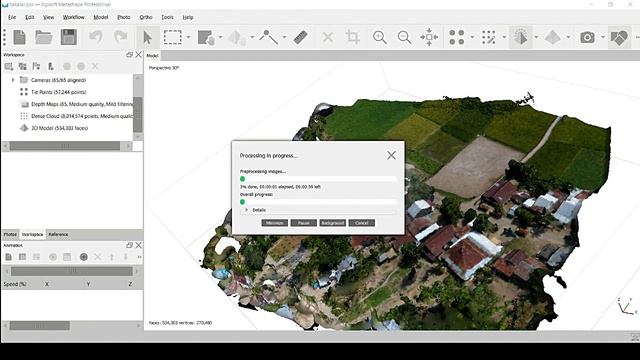 Tutorial Pengolahan Data Drone (Foto Udara) | Agisoft Metashape Professional смотреть онлайн