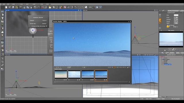 How to create falling snow in Vue with out particles. [vp7] смотреть онлайн