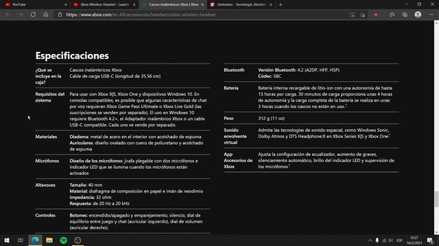 NUEVOS AURICULARES XBOX BLUETOOTH! Series X - Series S - Windows - Noticias - novedades смотреть онлайн