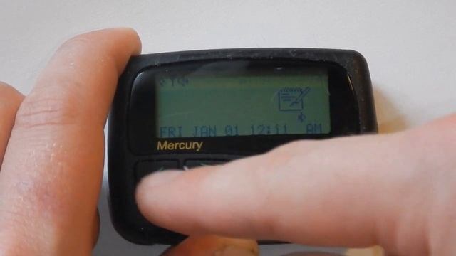 Пейджеры | Назад в 90-е | Пейджер Mercury | Раритетные гаджеты смотреть онлайн