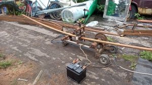 Технология изготовления арочных ферм для навеса