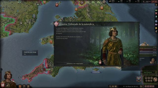 CRUSADER KINGS 3 Gameplay Español Ep 16 - Joven Rey busca puesto de Emperador смотреть онлайн