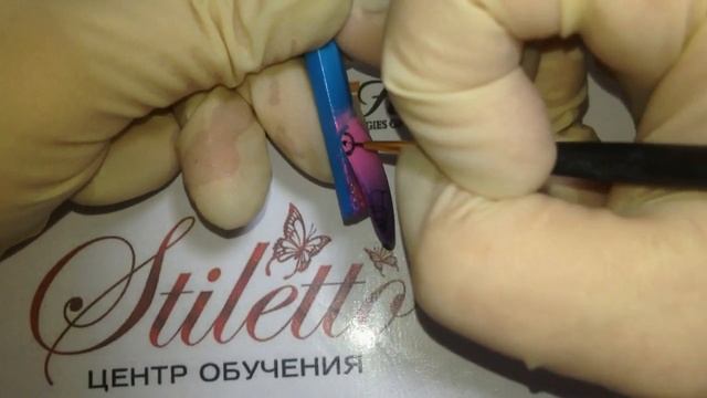 Дизайн ногтей. Кружево или Мандала. смотреть онлайн