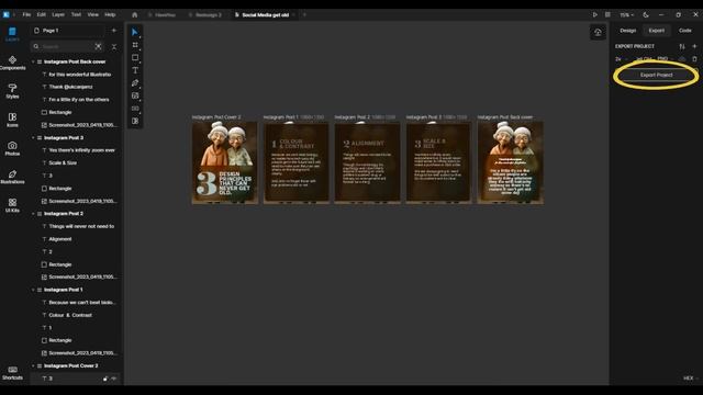 Export Carousels from Lunacy by Icons8: Step-by-Step Tutorial for Engaging Carousel Designs Exports смотреть онлайн