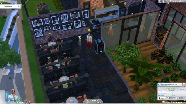 SIMS 4 Rags to Riches Dine Out Reloaded Part 15 - Back in business after a disaster смотреть онлайн