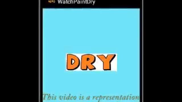 Watch Paint Dry App for Android смотреть онлайн