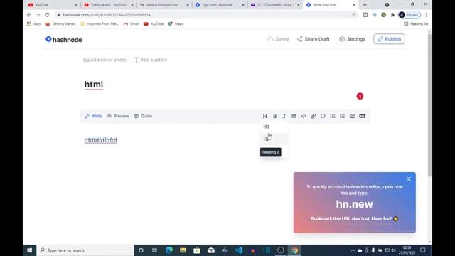 How to create a personal blog using Hashnode - Start a blog using Hashnode | hashnode blog смотреть онлайн