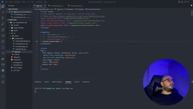 Vue Composition API & Data Bindings смотреть онлайн