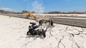 Тачки против 100 лежачих полицейских – BeamNG.Drive