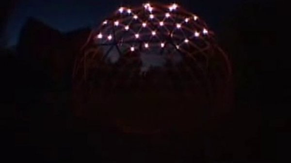 geodesic dome - cupula geodesica -Geodätische Kuppel